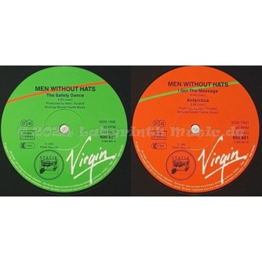 Men Without Hats - The Safety Dance • 12" Vinyl Maxi - Labyrinth Music