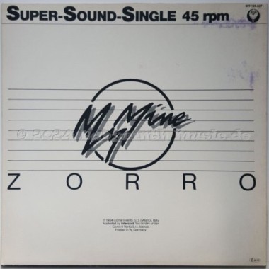 My Mine - Zorro • 12" Vinyl Maxi • EX - Labyrinth Music