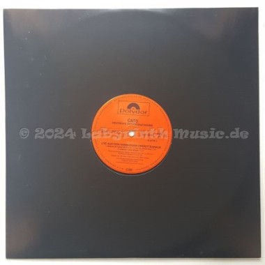 Andrew Lloyd Webber - Cats Live • Deutsche Gesamtaufnahme Aus Dem Hamburger Operettenhaus • 12" Vinyl LP - Labyrinth Music