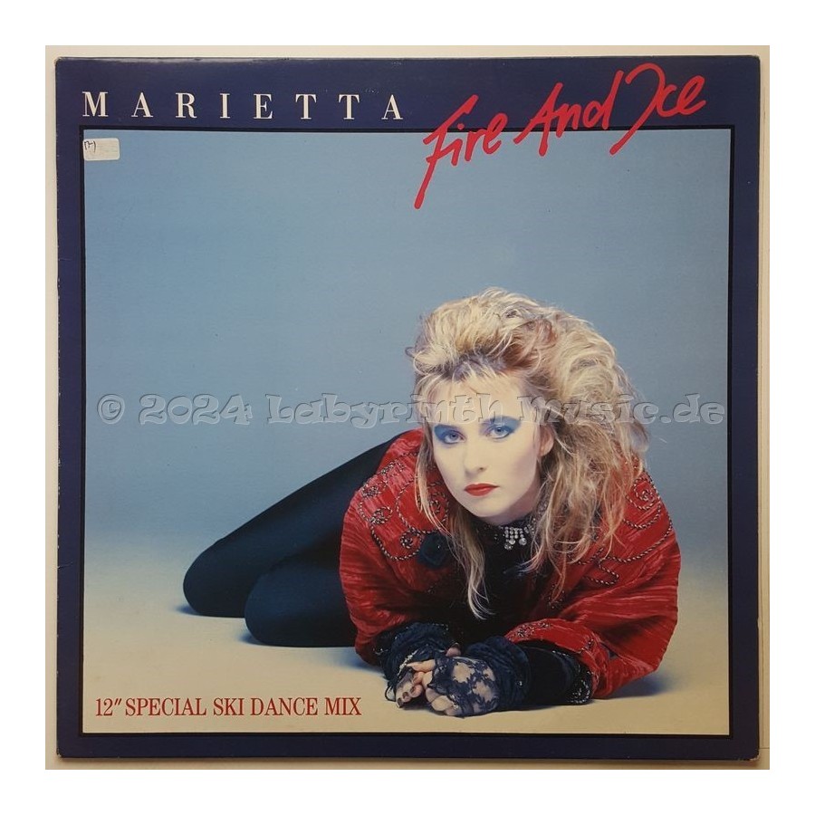 Marietta - Fire And Ice • 12" Vinyl Maxi • EX - Labyrinth Music