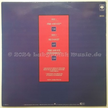 Marietta - Fire And Ice • 12" Vinyl Maxi • EX - Labyrinth Music