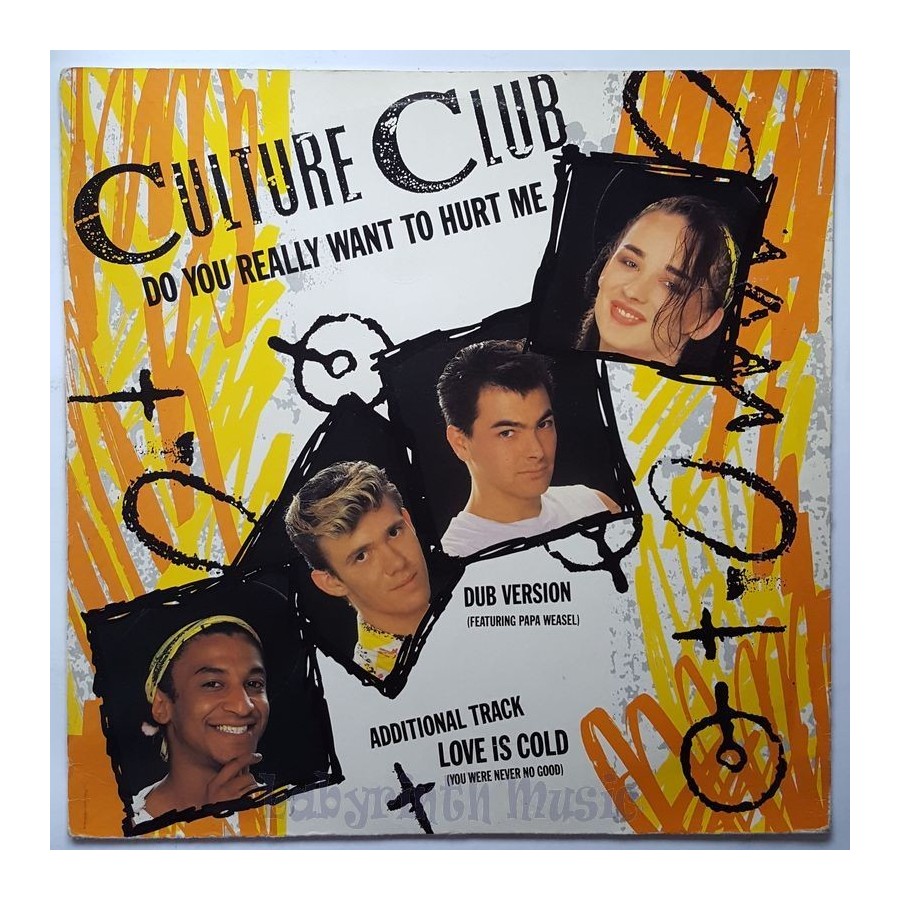 Culture Club - Do You Really Want To Hurt Me • 12" Vinyl Maxi - Labyrinth Music