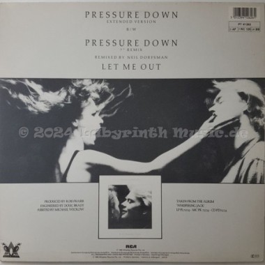 John Farnham - Pressure Down • 12" Vinyl Maxi • EX - Labyrinth Music