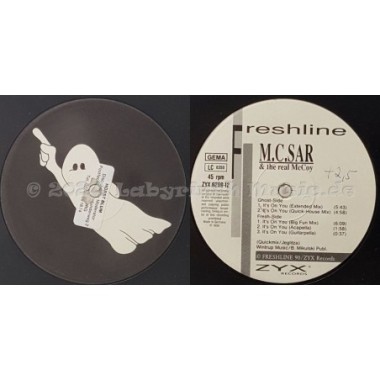M.C. Sar & The Real McCoy - It's On You • 12" Vinyl Maxi - Labyrinth Music