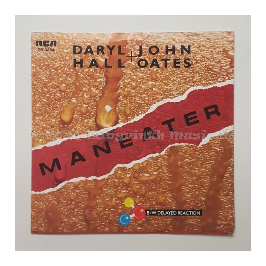 Daryl Hall & John Oates - Maneater • 7" Vinyl • EX - Labyrinth Music
