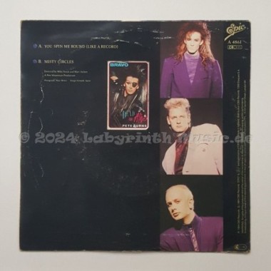 Dead Or Alive - You Spin Me Round (Like A Record) • 7" Vinyl - Labyrinth Music