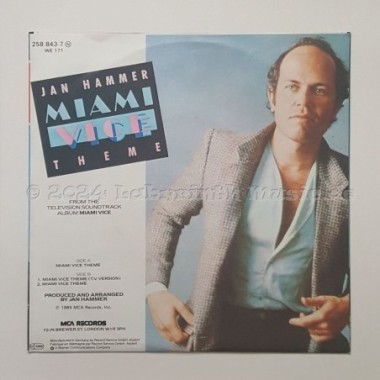 Jan Hammer - Miami Vice Theme • 7" Vinyl • NM - Labyrinth Music