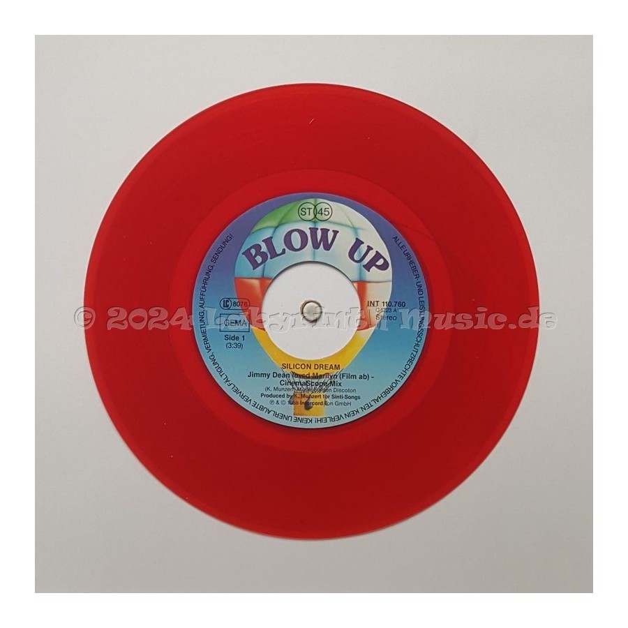 Silicon Dream - Jimmy Dean Loved Marilyn (Film Ab) • 7" Vinyl • NM - Labyrinth Music
