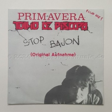 Tullio De Piscopo - Primavera (Stop Bajon) • 7" Vinyl • NM - Labyrinth Music