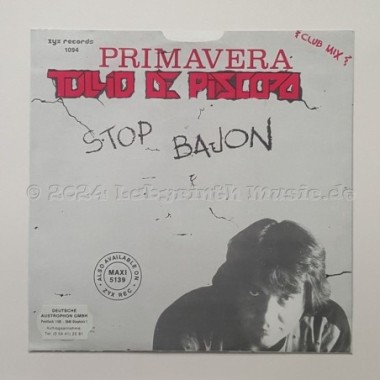 Tullio De Piscopo - Primavera (Stop Bajon) • 7" Vinyl • NM - Labyrinth Music