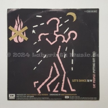 David Bowie - Let's Dance • 7" Vinyl • EX - Labyrinth Music