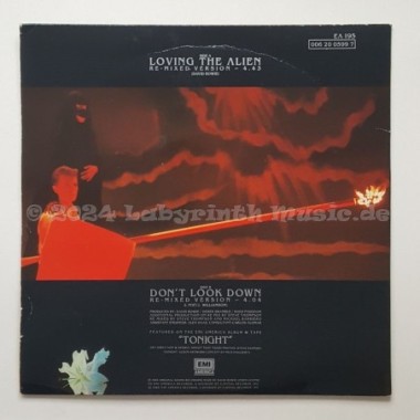 David Bowie - Loving The Alien • Re-Mixed Version • 7" Vinyl • EX - Labyrinth Music