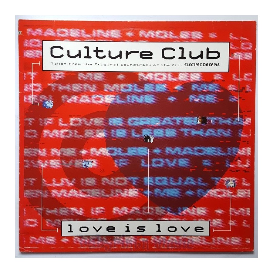 Culture Club - Love Is Love • 12" Vinyl Maxi • MINT - Labyrinth Music
