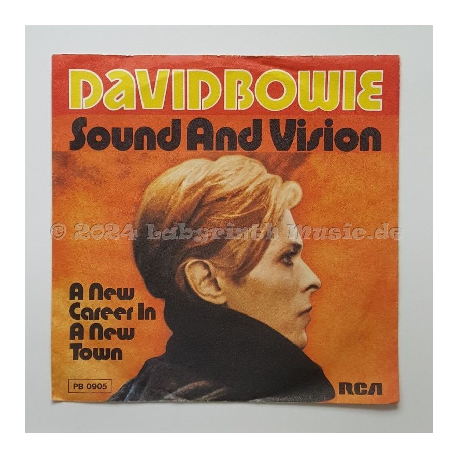 David Bowie - Sound And Vision • 7" Vinyl • EX - Labyrinth Music