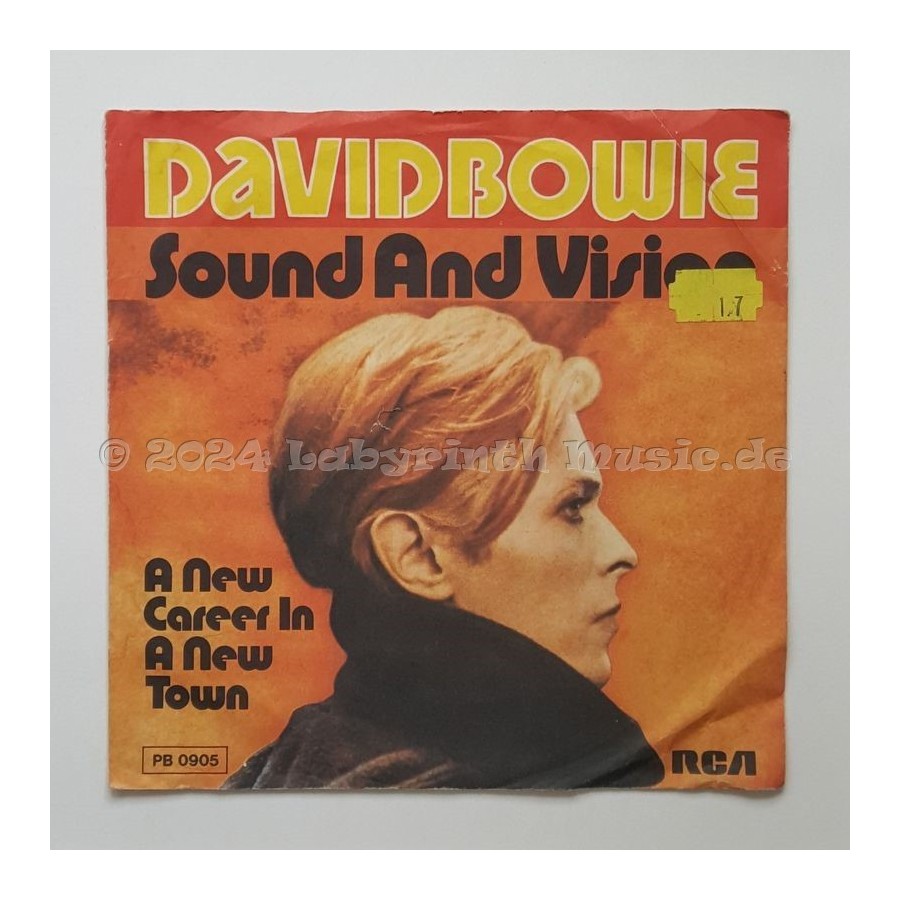 David Bowie - Sound And Vision • 7" Vinyl - Labyrinth Music