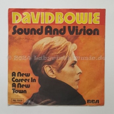 David Bowie - Sound And Vision • 7" Vinyl - Labyrinth Music