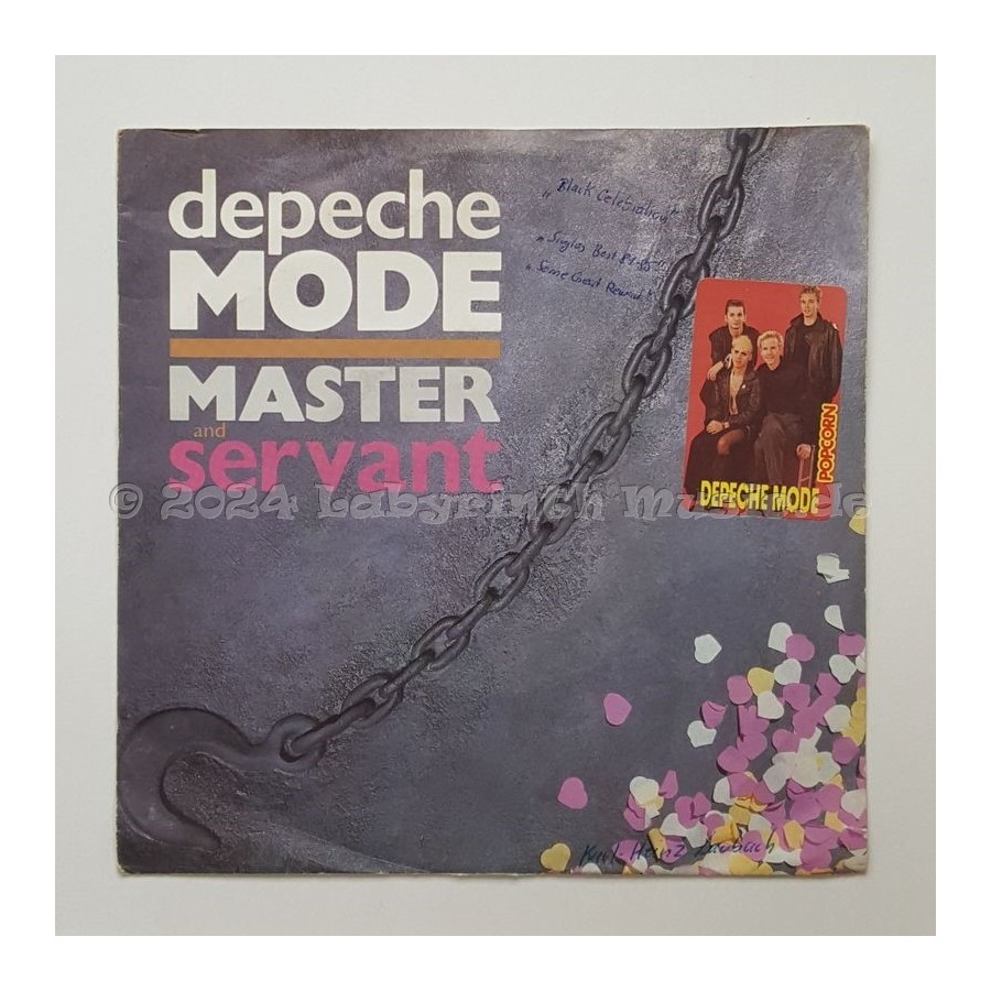 Depeche Mode - Master And Servant • 7" Vinyl - Labyrinth Music