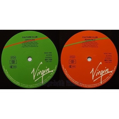 Culture Club - Love Is Love • 12" Vinyl Maxi • MINT - Labyrinth Music