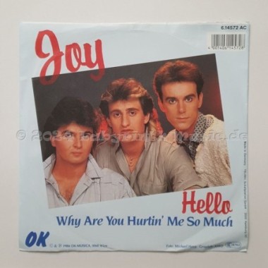 Joy - Hello • 7" Vinyl - Labyrinth Music