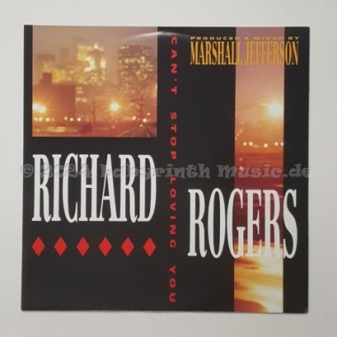 Richard Rogers - Can't Stop Loving You • 7" Vinyl • MINT - Labyrinth Music