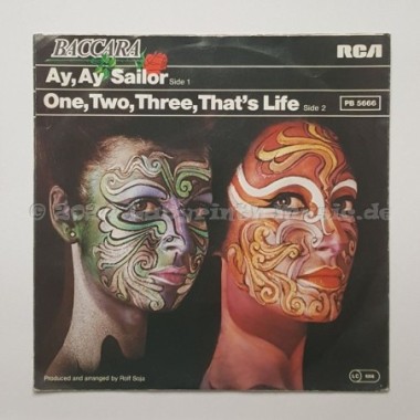 Baccara - Ay, Ay Sailor • 7" Vinyl • EX - Labyrinth Music