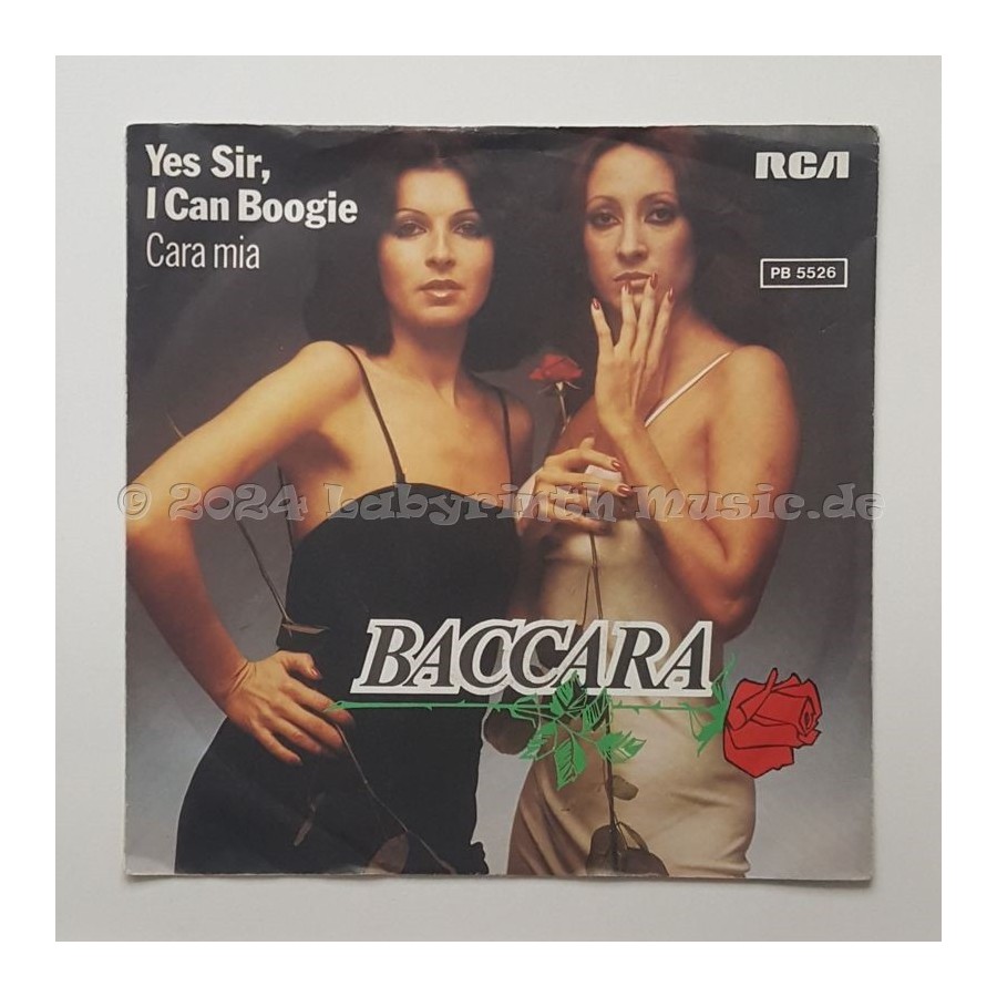 Baccara - Yes Sir, I Can Boogie • 7" Vinyl - Labyrinth Music