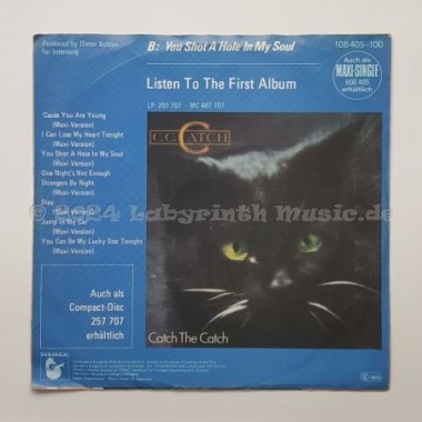 C.C. Catch - Heartbreak Hotel • 7" Vinyl - Labyrinth Music