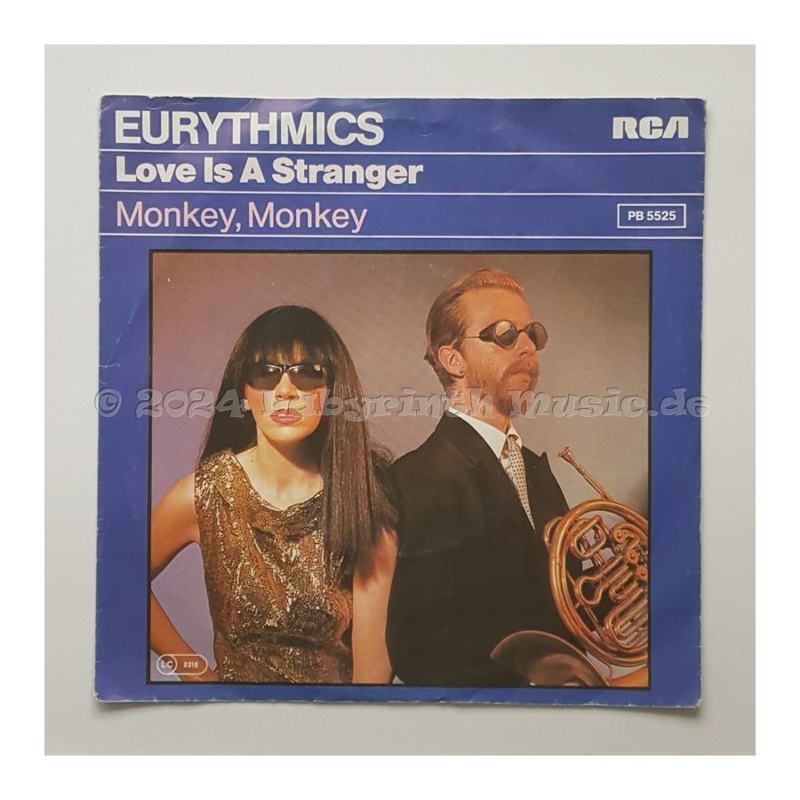 Eurythmics - Love Is A Stranger • 7" Vinyl - Labyrinth Music
