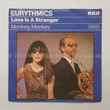 Eurythmics - Love Is A Stranger • 7" Vinyl - Labyrinth Music