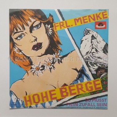 Frl. Menke - Hohe Berge • 7" Vinyl • EX - Labyrinth Music