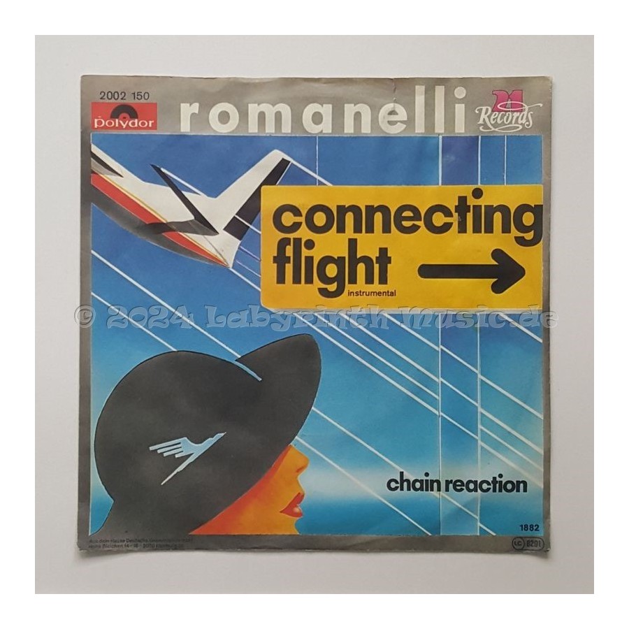 Romanelli - Connecting Flight • 7" Vinyl - Labyrinth Music