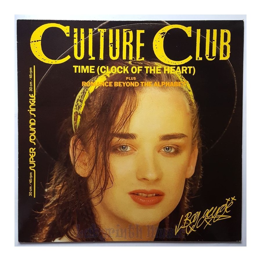 Culture Club - Time (Clock Of The Heart) • 12" Vinyl Maxi • EX - Labyrinth Music