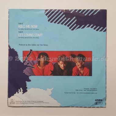 Thompson Twins - Hold Me Now • 7" Vinyl • EX - Labyrinth Music