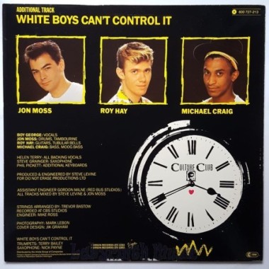 Culture Club - Time (Clock Of The Heart) • 12" Vinyl Maxi • EX - Labyrinth Music