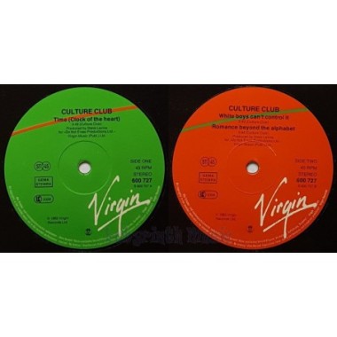 Culture Club - Time (Clock Of The Heart) • 12" Vinyl Maxi • EX - Labyrinth Music