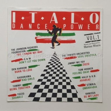 Various - Italo Dance Power Vol. 1 • 7" Vinyl - Labyrinth Music