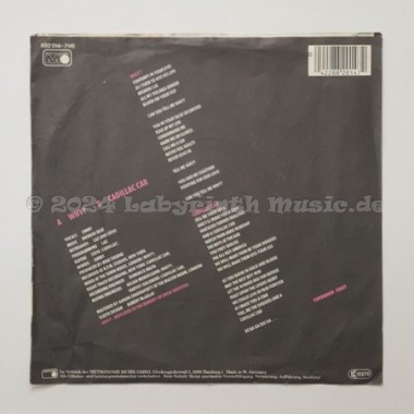 Bronski Beat - Why? • 7" Vinyl • EX - Labyrinth Music