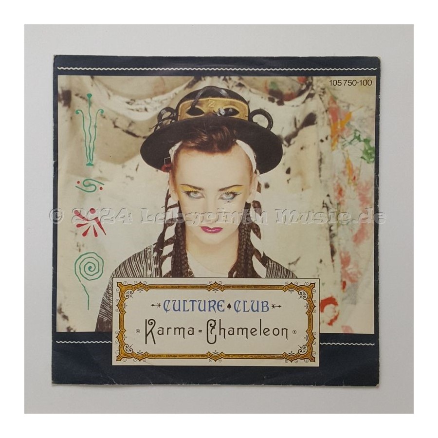 Culture Club - Karma Chameleon   • 7" Vinyl - Labyrinth Music