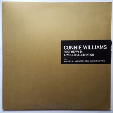 Cunnie Williams Feat. Heavy D - A World Celebration • 12" Vinyl Maxi • EX - Labyrinth Music
