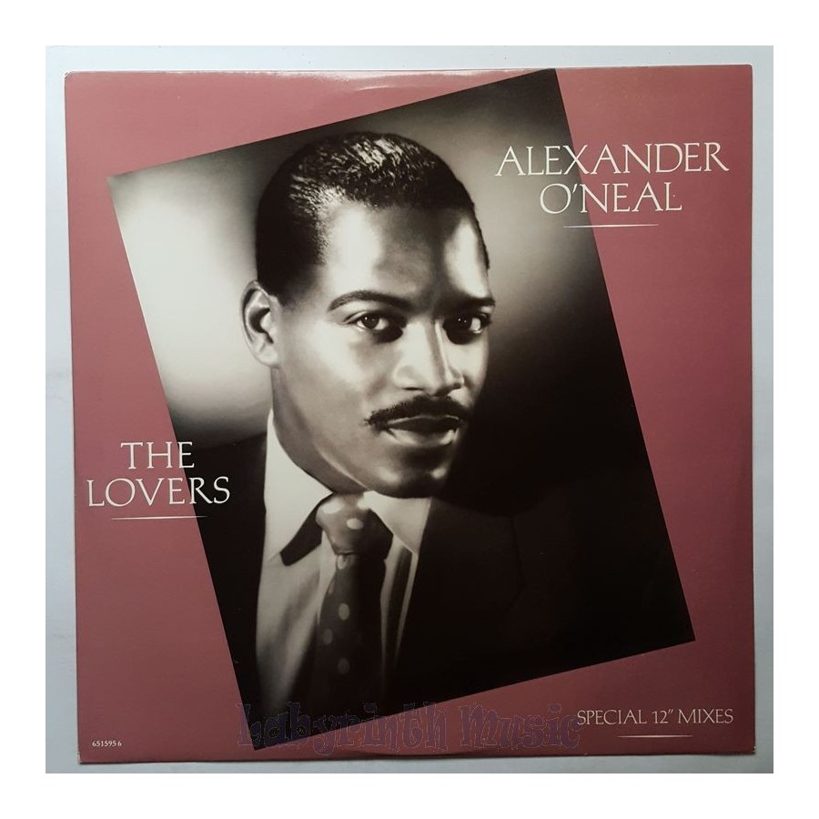 Alexander O'Neal - The Lovers • 12" Vinyl Maxi • MINT - Labyrinth Music