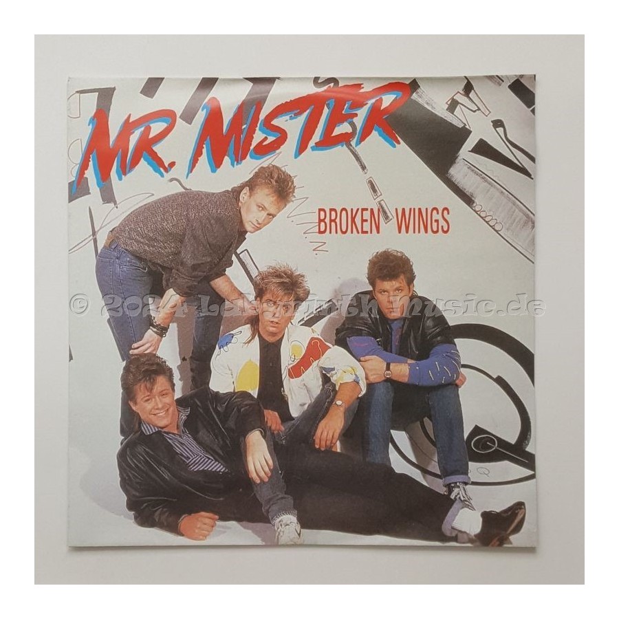 Mr. Mister - Broken Wings • 7" Vinyl • EX - Labyrinth Music