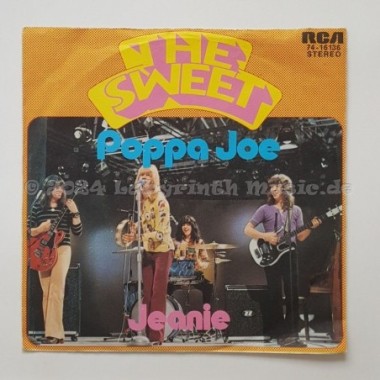 The Sweet - Poppa Joe  • 7" Vinyl - Labyrinth Music