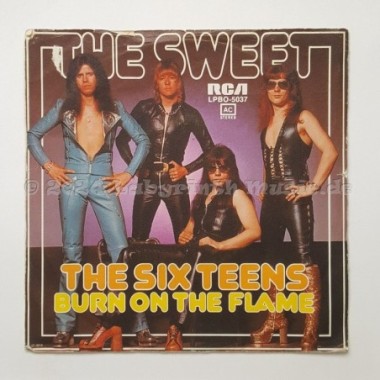 The Sweet - The Six Teens • 7" Vinyl - Labyrinth Music