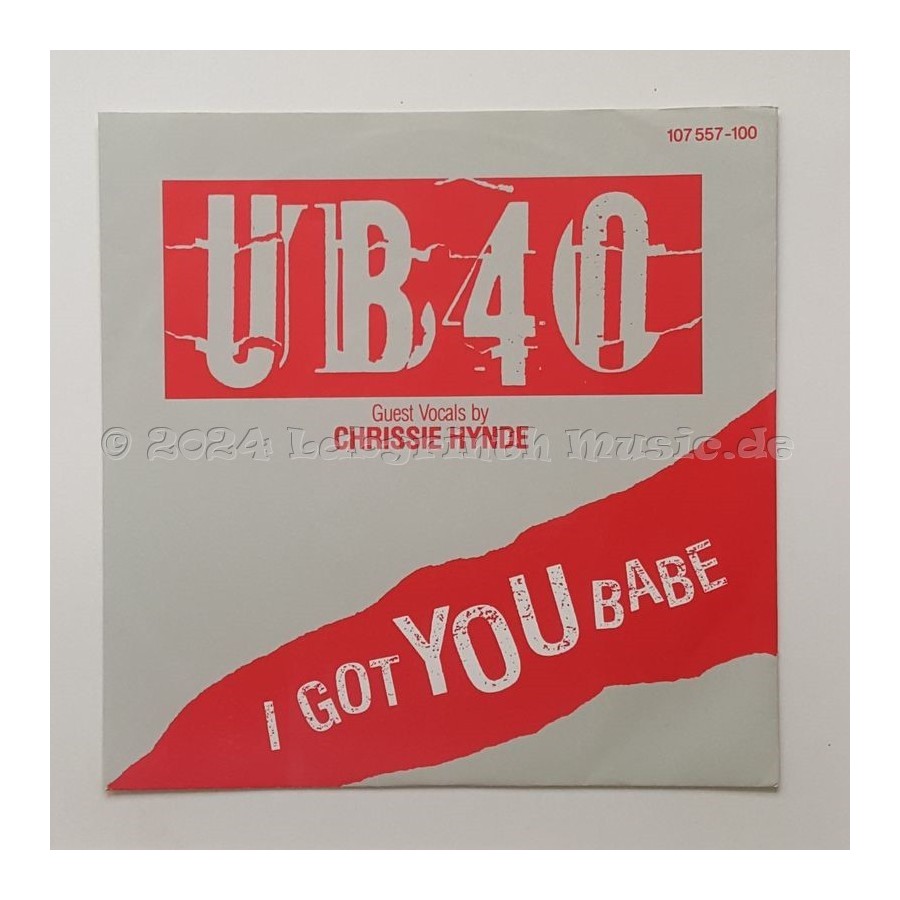 UB40 - I Got You Babe • 7" Vinyl - Labyrinth Music