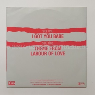 UB40 - I Got You Babe • 7" Vinyl - Labyrinth Music
