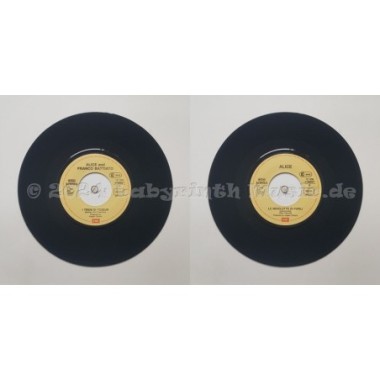 Alice & Franco Battiato - I Treni Di Tozeur • 7" Vinyl • MINT - Labyrinth Music