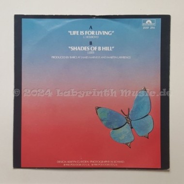 Barclay James Harvest - Life Is For Living • 7" Vinyl • EX - Labyrinth Music