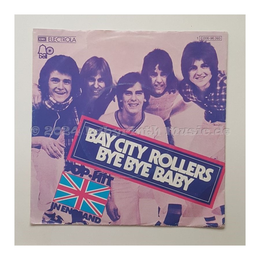 Bay City Rollers - Bye Bye Baby • 7" Vinyl • EX - Labyrinth Music