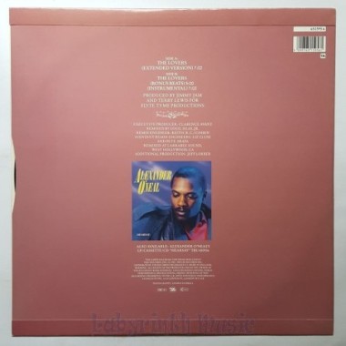 Alexander O'Neal - The Lovers • 12" Vinyl Maxi • MINT - Labyrinth Music