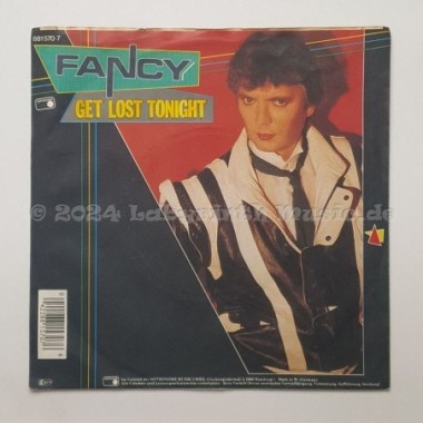 Fancy - Get Lost Tonight • 7" Vinyl • EX - Labyrinth Music